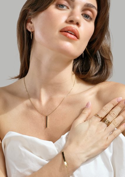 Armband Lineara - 18k Vergoldet