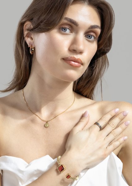 Armband Rose- 18k Vergoldet