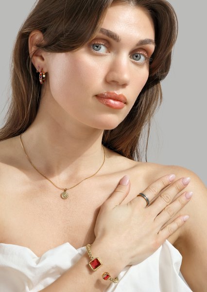 Armband Rose- 18k Vergoldet