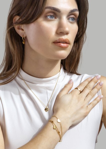 Initial Ring – 18k Vergoldet