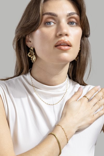 Liora Ohrringe – 18k Vergoldet