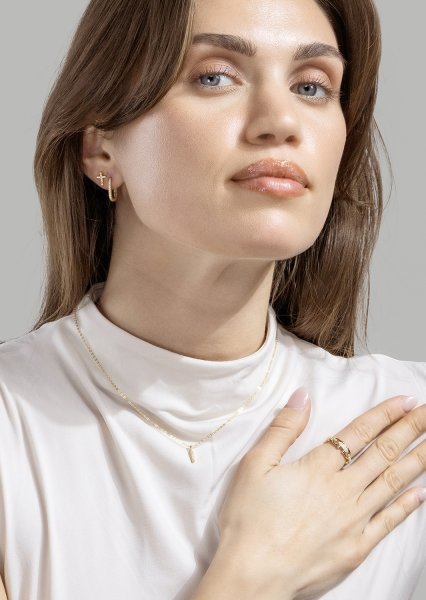 Ring Link Luxe - 18k Vergoldet