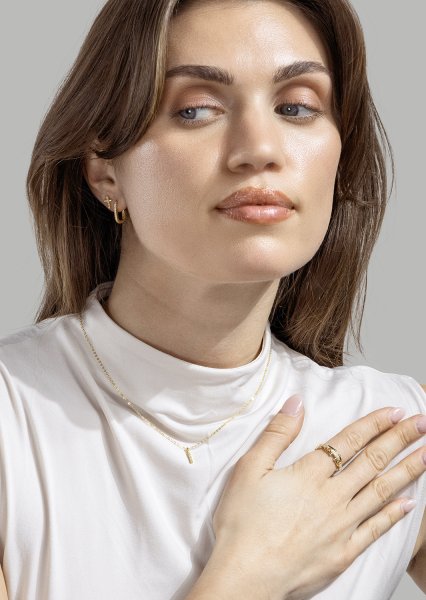 Ring Link Luxe - 18k Vergoldet