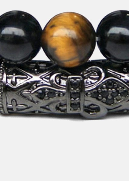 Perlenarmband Onyx Valor