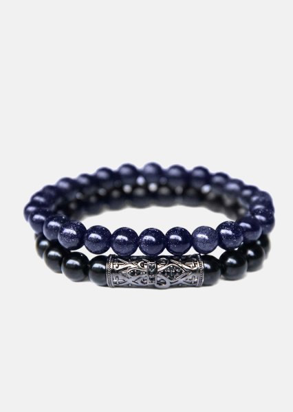 Perlenarmband Midnight Nexus