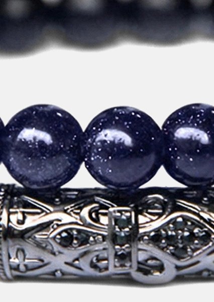 Perlenarmband Midnight Nexus