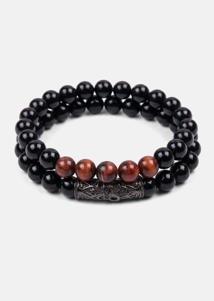 Perlenarmband Ebon Crest