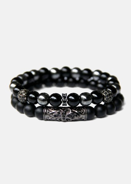 Perlenarmband Sterling Knight