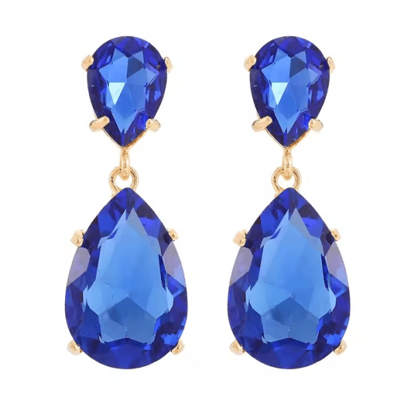 Azulora Blue Ohrringe – 18k Vergoldet