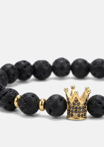 Perlenarmband Noble Crown