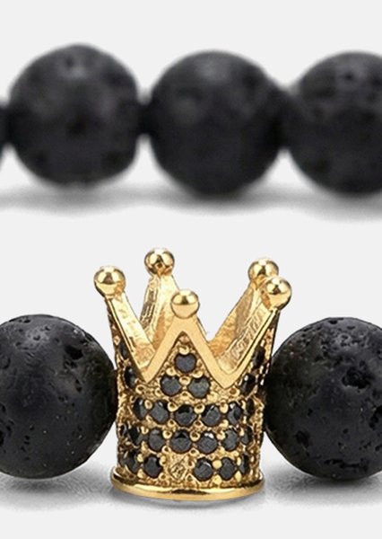 Perlenarmband Noble Crown
