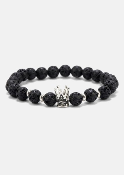 Perlenarmband Lava Crown