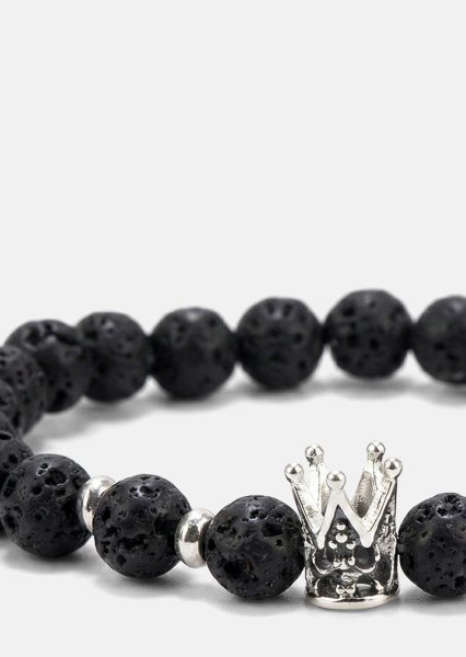 Perlenarmband Lava Crown