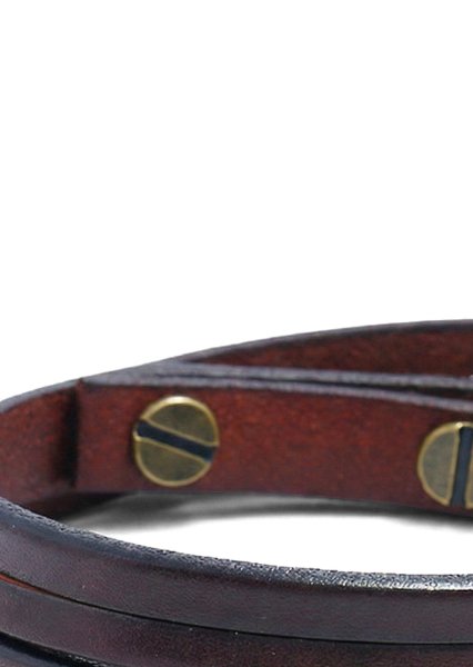 Lederarmband Rugged Stride
