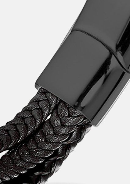 Lederarmband Raven Echo