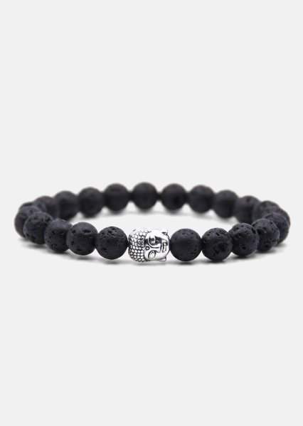 Perlenarmband Obsidian Aura