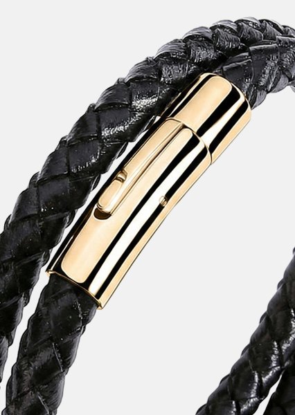 Lederarmband Titan Lattice