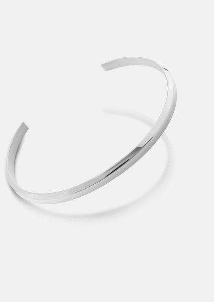 Armreif Core – Versilbert