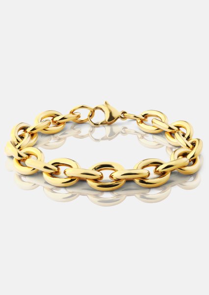 Armband Loop – 18k Vergoldet