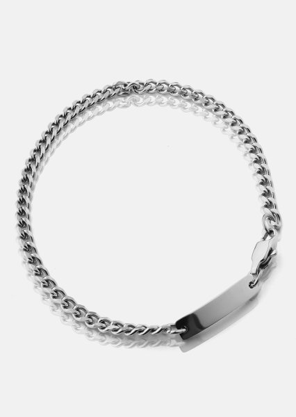 Armband Vanguard Chain- Versilbert