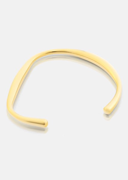 Armband Flow Cuff - 18k Vergoldet