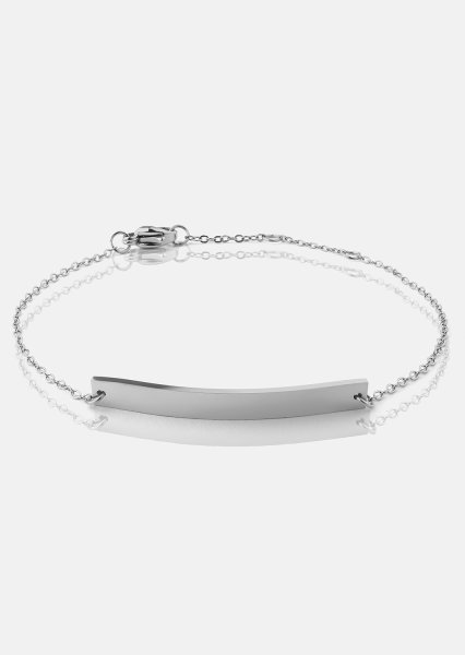 Armband Lineara - Versilbert