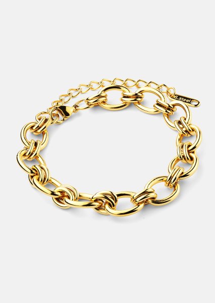 Armband The link - 18k Vergoldet