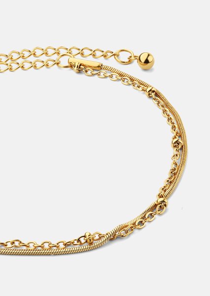 Armband Duo - 18k Vergoldet
