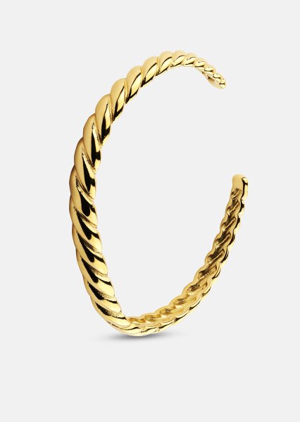 Armband Twist Glow- 18k Vergoldet