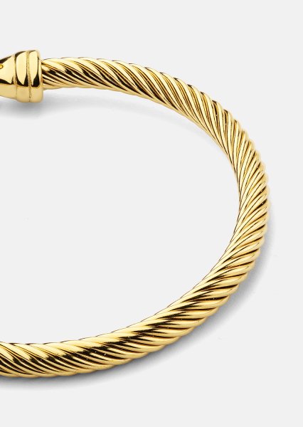 Armband Twistad Elegans - 18k Vergoldet