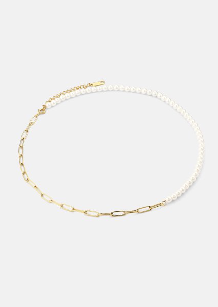 Halskette Pearl Harmony - 18k Gold Plated