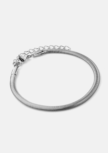 Armband Viper – Versilbert