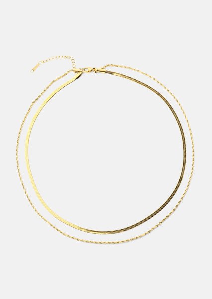 Verona Halskette – 18k Vergoldet