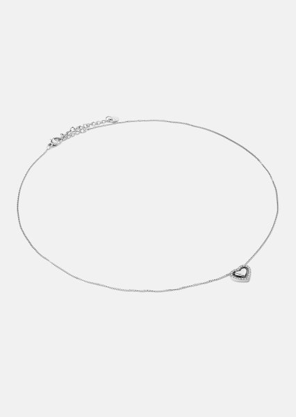 Halskette Heart Glow – Versilbert