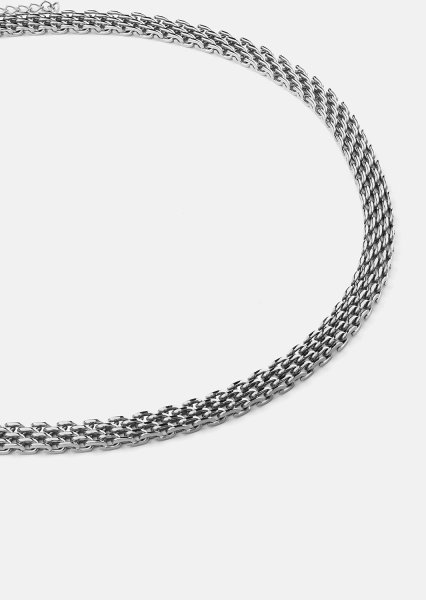 Halskette Twilight Chain Choker – Versilbert