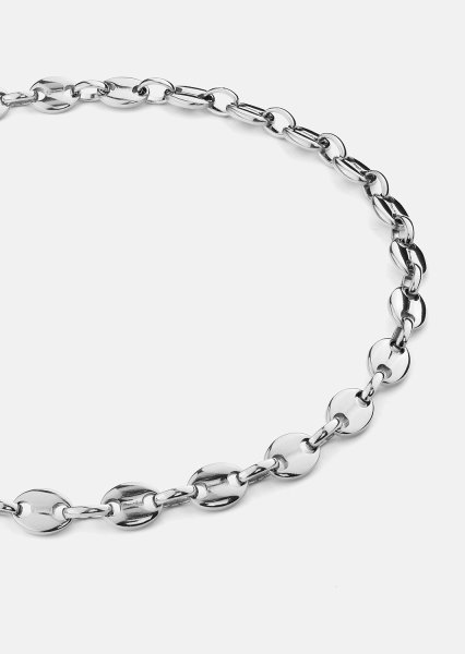 Halskette Bold Link – Versilbert