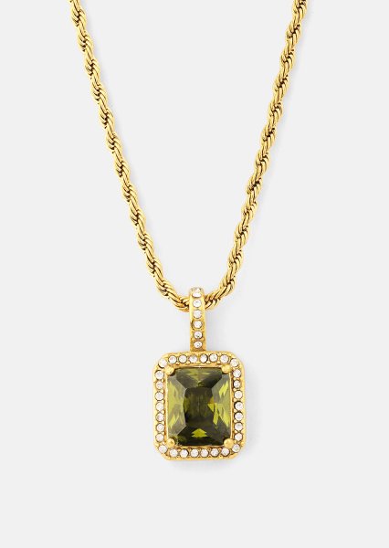 Halskette Green Luxe - 18k Vergoldet