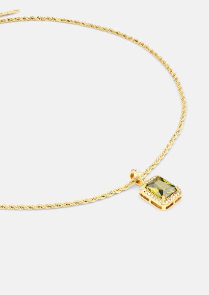 Halskette Green Luxe - 18k Vergoldet