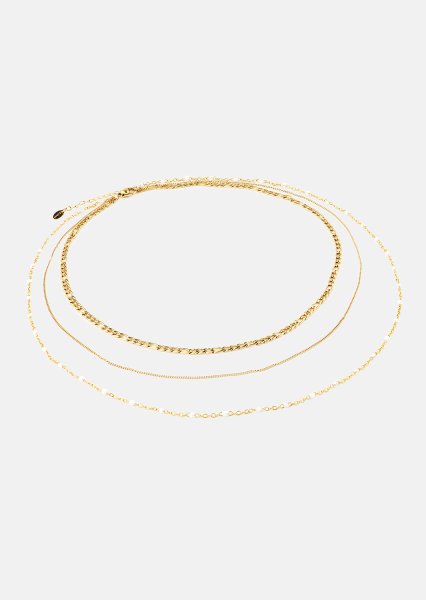 Halskette Layered Elegance - 18k Vergoldet