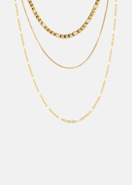 Halskette Layered Elegance - 18k Vergoldet