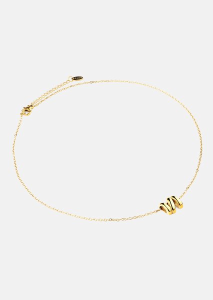 Halskette W-Twist – 18k Vergoldet