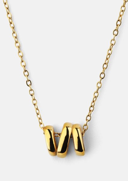 Halskette W-Twist – 18k Vergoldet