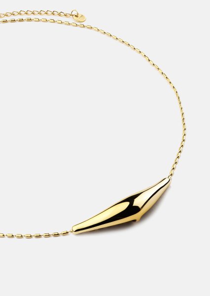 Halskette Flow - 18k Gold Plated