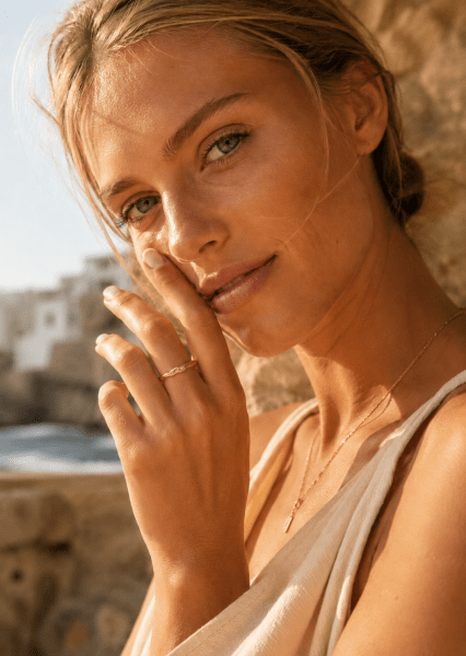 Ondula Ring - 18k Vergoldet