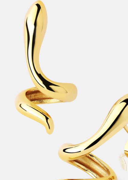 Serpentis Ohrringe – 18k Vergoldet
