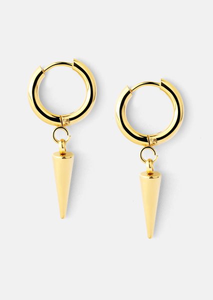 Ohrring Spike – 18k Vergoldet