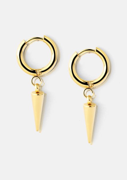 Ohrring Spike – 18k Vergoldet