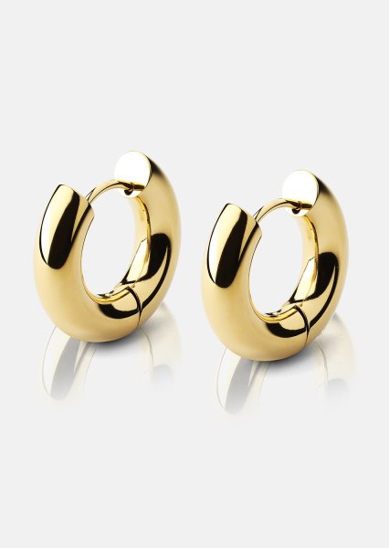 Ohrringe Bold Glow – 18k Vergoldet