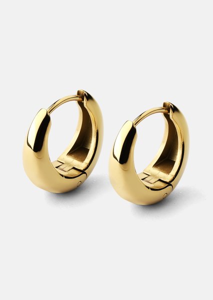 Ohrringe Bold Mini – 18k Vergoldet
