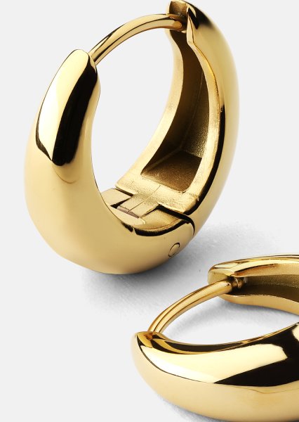 Ohrringe Bold Mini – 18k Vergoldet